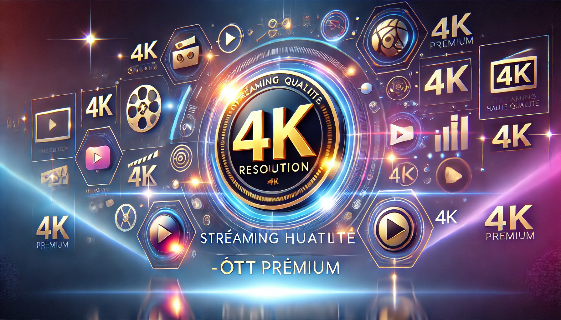 e streaming en 4K, également appelé Ultra HD, offre une résolution quatre fois supérieure au Full HD, ce qui garantit