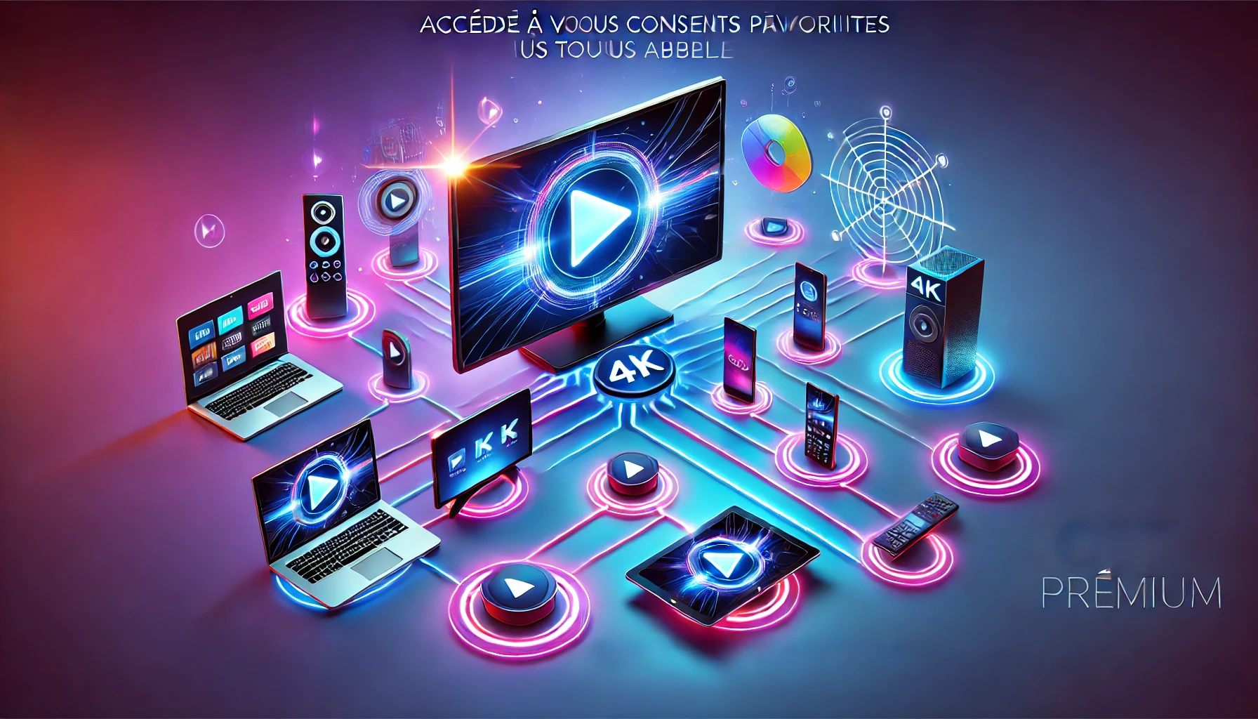 Streaming en 4K sur tous vos appareils avec OTT Premium