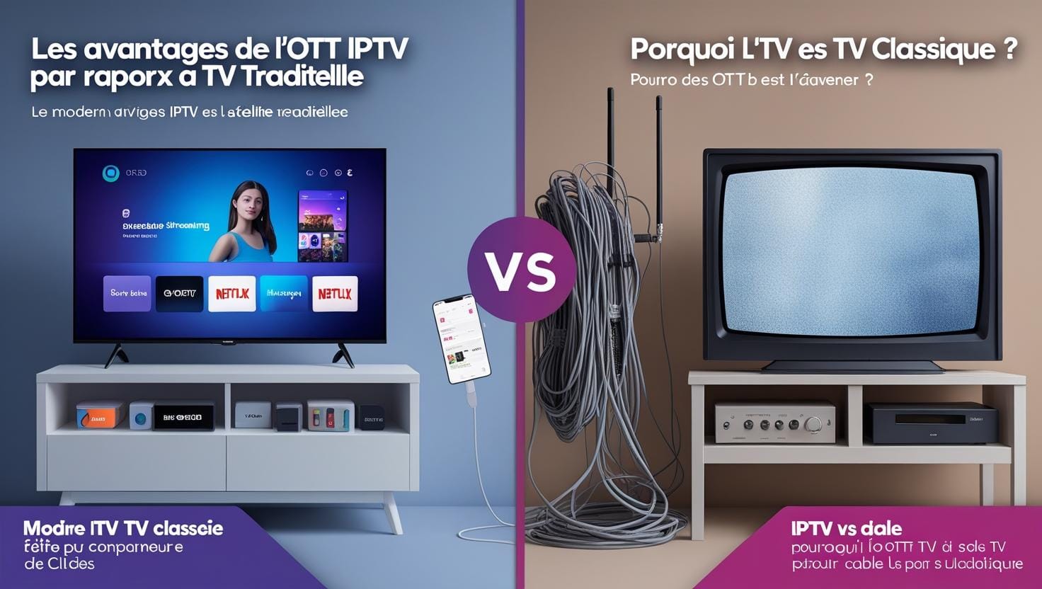 OTT IPTV : Pourquoi C’est Mieux que la TV Classique en 2025