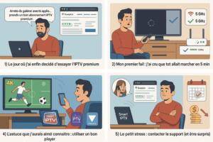 prends un bon abonnement IPTV premium, tu vas revivre