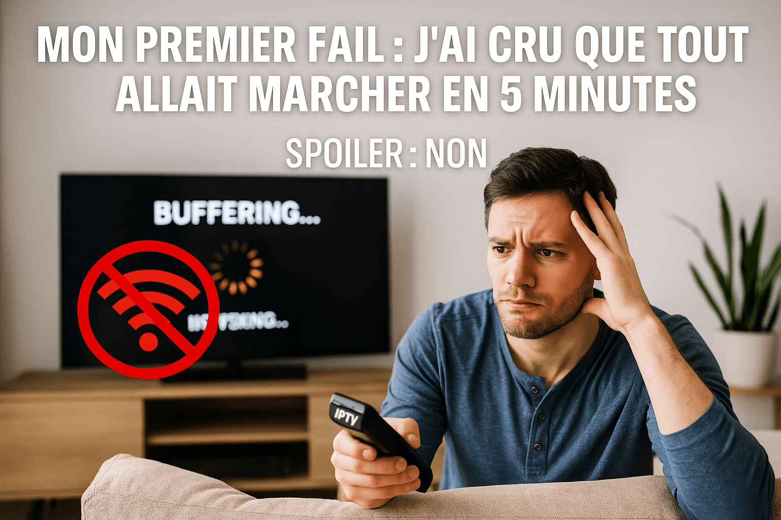 Mon premier fail : j’ai cru que tout allait marcher en 5 minutes